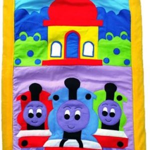 Prayer Mats For Kids: Train (Yellow)